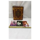 2002 The dragon chronicles Book and 3 Asian Anime