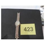 MENS QUARTZ STONES WATCH