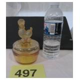 VTG JEANETTE GLASS POODLE