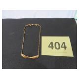 VTG GOLD MONET BRACELET