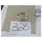 925 HAND PICKED MOTHER OF PEARL BRACELET