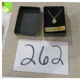 GENUINE OPAL NECKLACE IN BOX