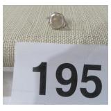 VTG MOTHER OF PEARL 925 RING SIZE 9 1/2