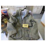 VTG SHERPA LINED CANVAS HOODED JACKET