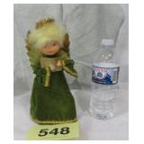 VTG ANGEL TREE TOP VELVET DRESS