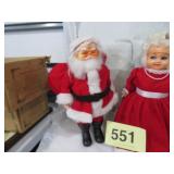 MR & MRS SANTA CLAUS ( MRS CLAUS IS HOME