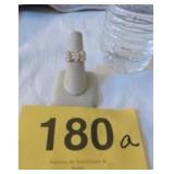 VTG 18KT GERSE (NOT REAL) SIZE 7 MARQUISE