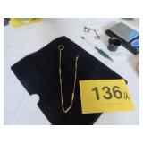 BONAFIT POCKET WATCH GOLD?? CHAIN