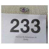925 AMETHYST RING SIZE 7, 2.94 G