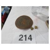 VTG BOY SCOUT PIN EAGLE PAT 1911