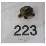 VINTAGE TURTLE TRINKET BOX