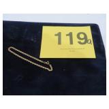 14K GOLD BRACELET 1.75 G