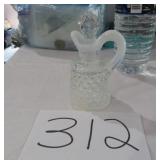 ORIGINAL FENTON HOBNAIL CRUET W/STOPPER