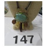 SOUTHWEST TURQUOISE PENDANT MULTI