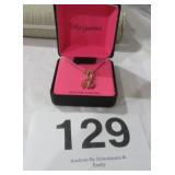 NEW GIRAFFE DIAMOND NECKLACE