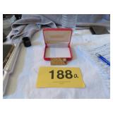 LIND 14KT ELECTROPLATE YELLOW CLIP