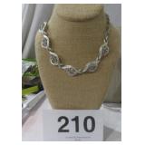 VTG MULTICOLOR STONE NECKLACE