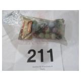 VTG SEALED AJAX AGATES MARBLES