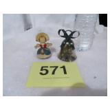 VTG DUTCH GIRL BELL / SILVERPLATE BELL