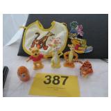 DISNEY POOH/TIGGER FIGURES, MISC