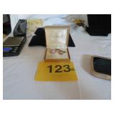 VTG OPAL VAN GUARD SIGNED CUFFLINKS