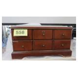 LG CHERRY CHEST FOR JEWELRY OR OTHER