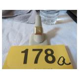 MENS GOLD STAMPED 18KT (DID NOT TEST AS