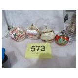 1980 CHRISTMAS ORNAMENTS
