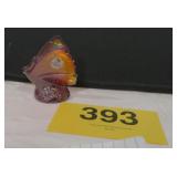 FENTON RUBY AMBERINA BUTTERFLY