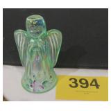 FENTON GLASS HAND PAINTED LOVE/FLOWERS