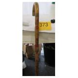 HAND CARVED WALKING CANE