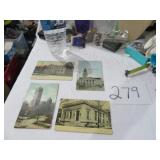 CHAMPAIGN IL POST CARD (USED)