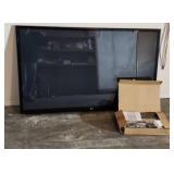 50" LG Plasma TV & Wall Bracket No Cord Untested