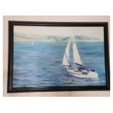 Sail Boat Print 32 x 48 Great Big Canvas