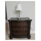 Bernhardt Night Stand & Lamp