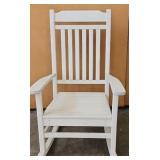 Cracker Barrel Wooden Rocking Chair