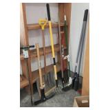 Shovels, rakes & more
