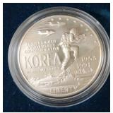 US Korean War Memorial Dollar Coin