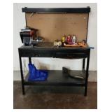 Skil BB9504-00 Belt Disc Sander Bolted To Work