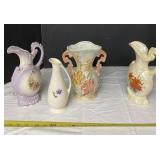 Brazil and hand made vases and pitchers