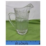 Crystal Zajecar Pitcher from Yugoslavia