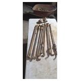 Clamp on tractor dual bolts