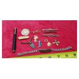 Tie clips,Boot Lapel Hat Jacket Pin Crushed