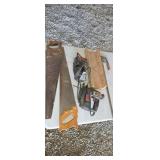 Scroll saw skill belt sander hand saws clamp