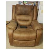 Brown Suede Lift chair