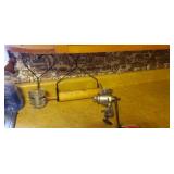 Grinder rolling pin insulator candle