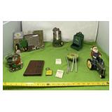 John Deere matches holder, wind chime, ornament,