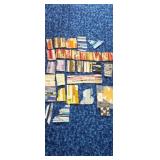 Log Cabin restructured quilt blocks