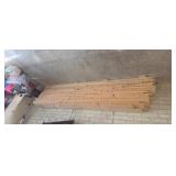 158 square of hardwood flooring 4 1/4" wide 3/4"