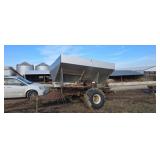 Fertilizer spreader stainless steel 6 ton Hopper